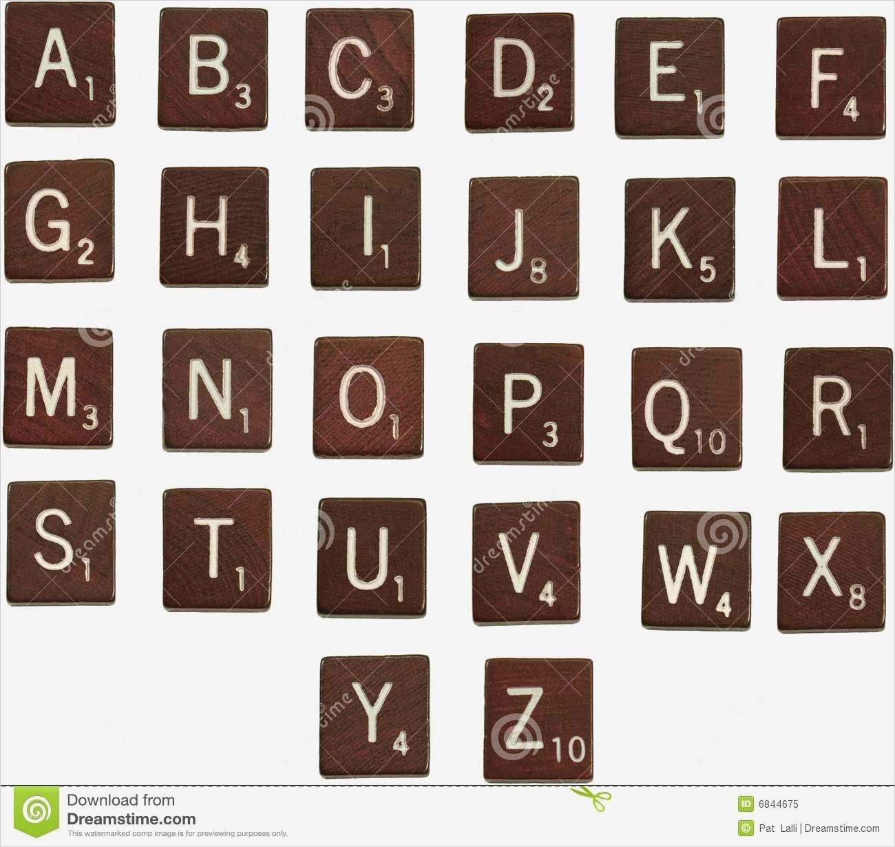 Scrabble Buchstaben Vorlage Inspiration Scrabble Bezeichnet Alphabet Mit Buchstaben Lizenzfreies