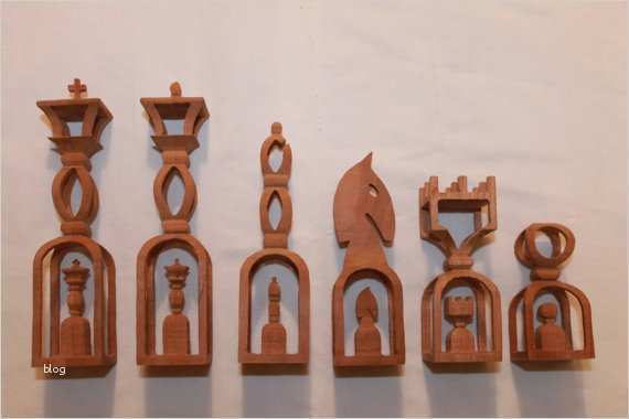Scroll Saw Vorlagen Wunderbar Scroll Saw Pattern Advanced Chess Set