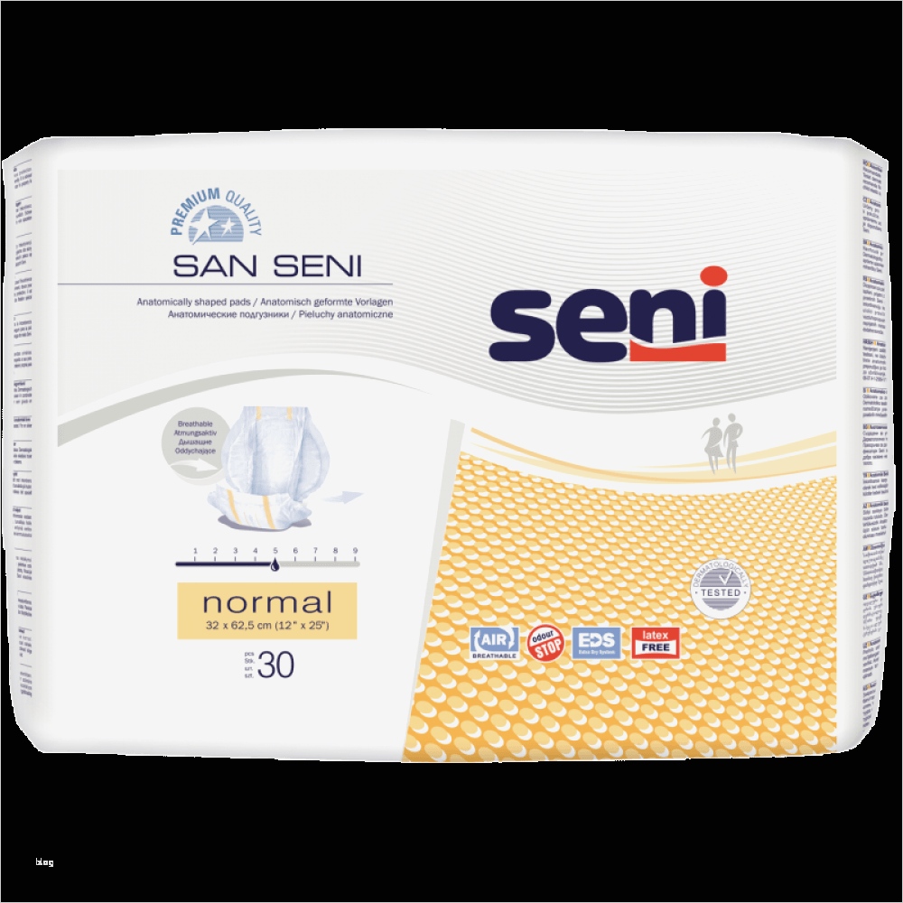 Seni Inkontinenz Vorlagen Hübsch San Seni normal Inkontinenzvorlagen Seni