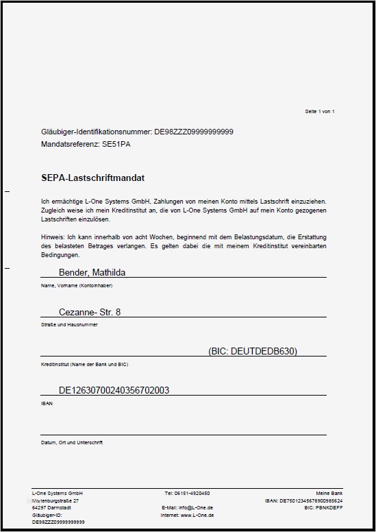 Sepa Basis Lastschriftmandat Vorlage Bewundernswert Nett Lastschriftformular Bilder Bilder Für Das