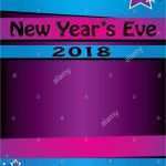 Silvesterparty Einladung Vorlage Schön Silvester Party Für Poster 2018 Oder Einladung Vorlage