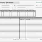 Software Dokumentation Vorlage Word Best Of Tagesbericht Tagesrapport Die Kostenlose Vorlage