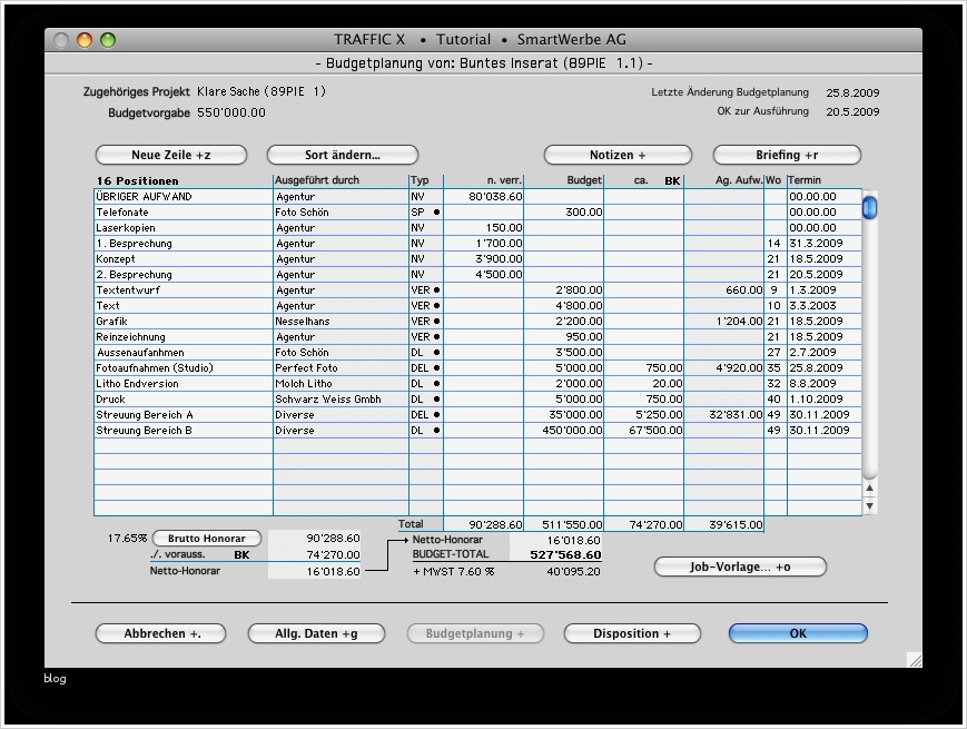 Software Konzept Vorlage Genial Traffic Administrationssoftware Für Werbeagenturen Und