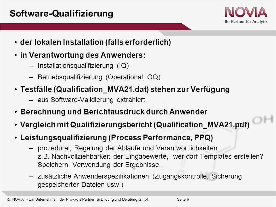 Software Validierung Vorlage Erstaunlich Mva 2 0 2 1 Methoden Vali Rung In Der Analytik Ppt