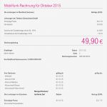 Sonderkündigung Telekom Vorlage Erstaunlich Mobilfunk Rechnung Erklärung &amp; Muster