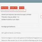 Sparkasse Kreditkarte Kündigen Vorlage Erstaunlich American Express Kündigung Vorlage Download Chip