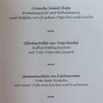 Speisekarte 3 Gänge Menü Vorlage Erstaunlich Veganes Menü