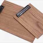 Speisekarte Din A5 Vorlage Beste Holz Klemmbrett Eiche Nussbaum Gebeizt