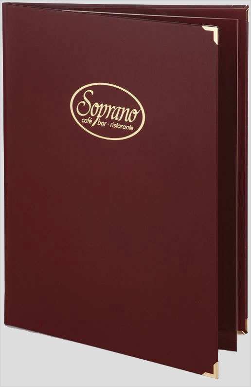 Speisekarte Din A5 Vorlage Elegant Speisekarte Aus Hydraleder Mit Logo Prägung andaku