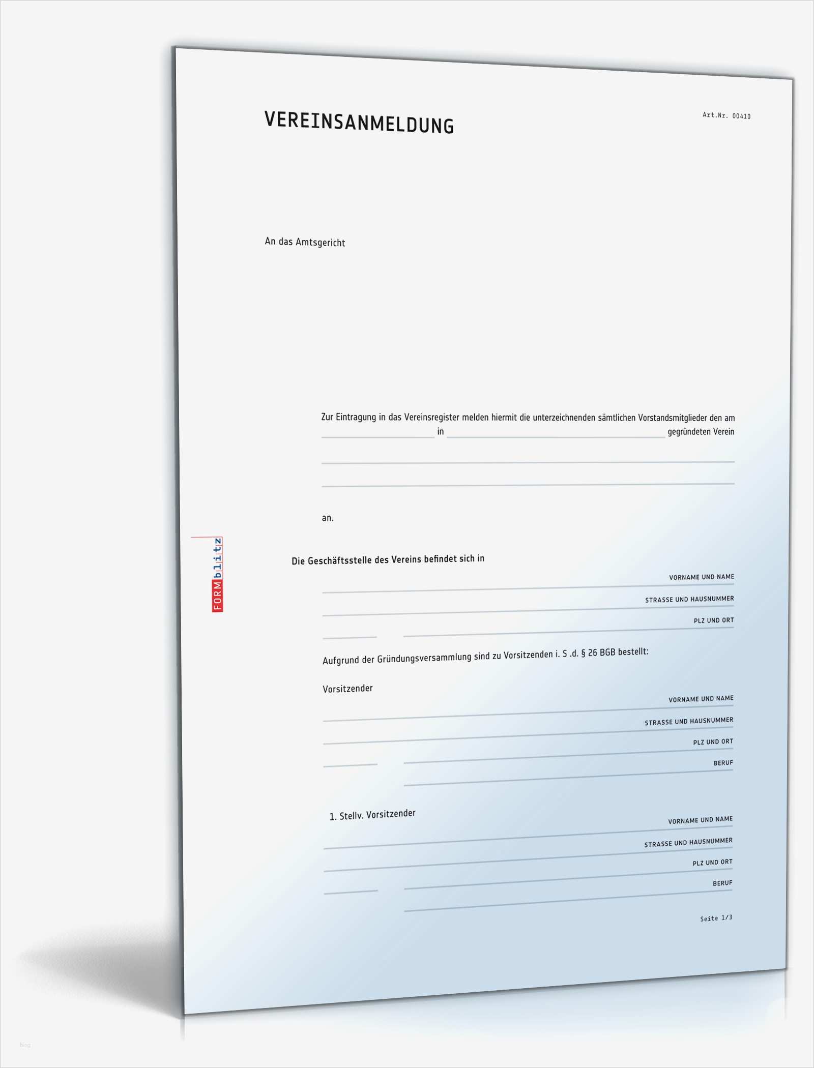 Spendenquittung Gemeinnütziger Verein Vorlage Beste Anmeldung Eines Vereines Beim Vereinsregister • De