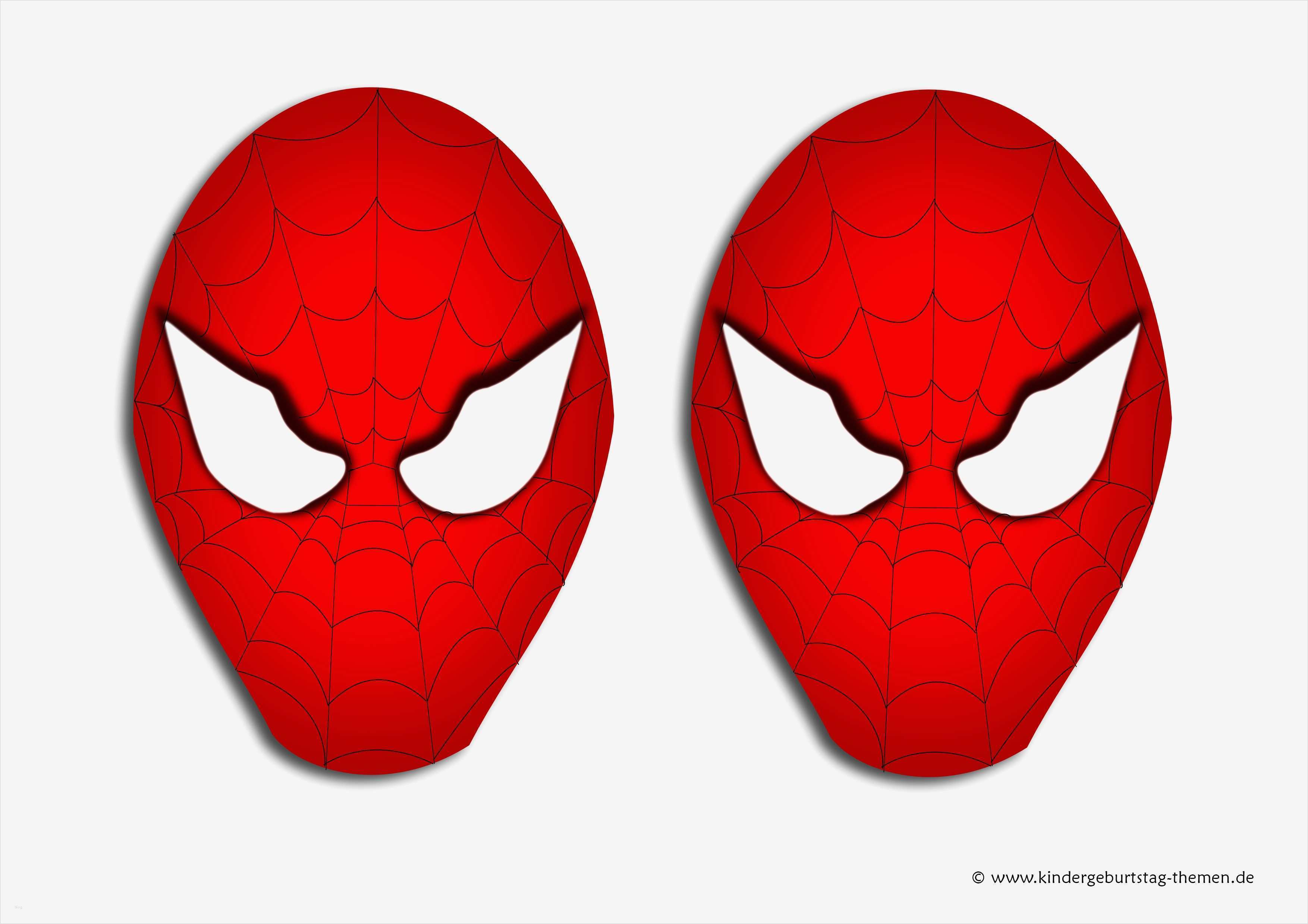 Spiderman Maske Basteln Vorlage Bewundernswert Spiderman Einladungskarten Kostenlose Vorlagen Der