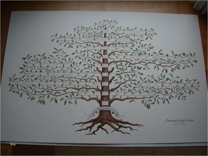 Stammbaum Ausdrucken Vorlage Einzigartig Stammbaum Von Artroom Auf Dawanda