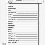 Steckbrief Vorlage Kostenlos Genial Steckbrief Sprache Pinterest