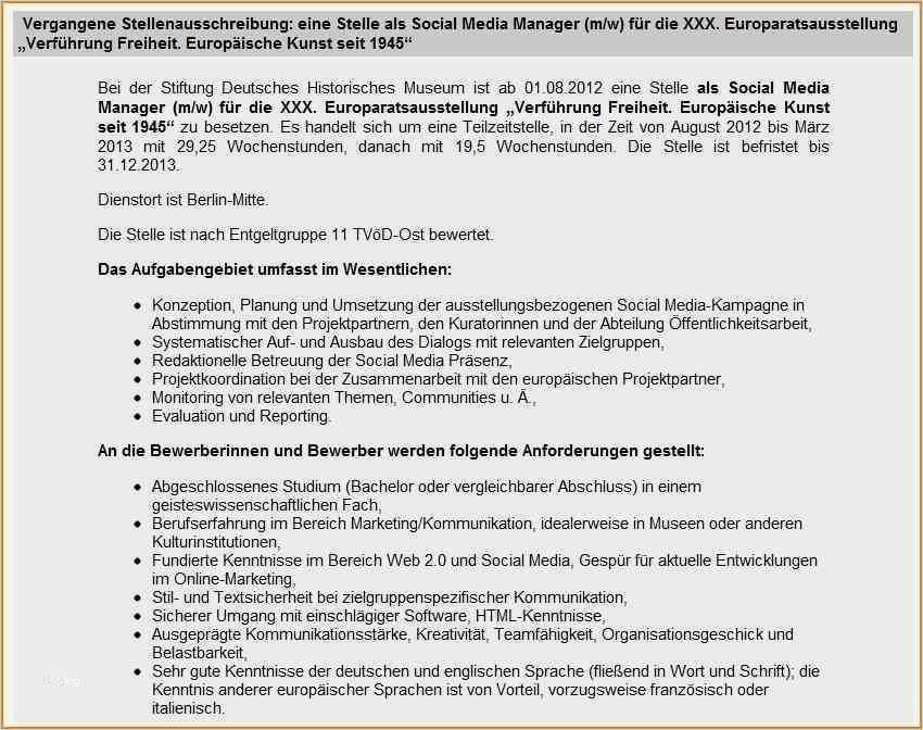 Stellenausschreibung Muster Vorlage Einzigartig Internes Bewerbungsschreiben Vorlage Inspiration 6 Interne