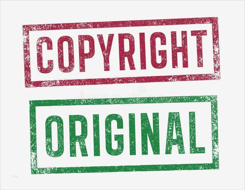 Stempel Nach Eigener Vorlage Erstaunlich Stempel Copyright Und Vorlage Vektor Abbildung