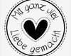 Stempel Nach Vorlage Erstaunlich Holz Stempel Mit Liebe 3 Cm Durchmesser