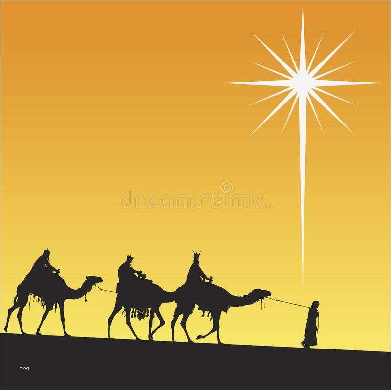 Stern Von Bethlehem Vorlage Beste Glänzender Stern Von Bethlehem Vektor Abbildung
