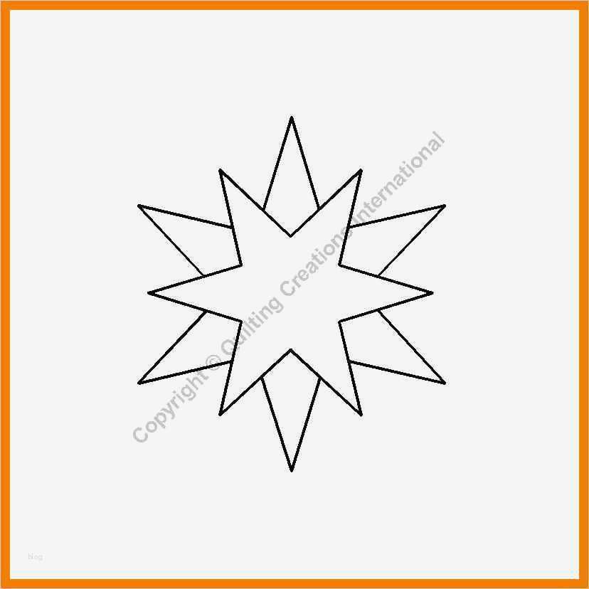 Stern Vorlage 6 Zacken Angenehm Charmant Vorlage Muster Stern Mit 6 Zacken Zeitgenössisch