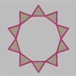 Stern Vorlage 6 Zacken Bewundernswert Bernina Sticksoftware V6 – Stern Mit 10 Zacken › Bernina Blog