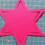 Stern Vorlage 6 Zacken Elegant Teelicht Stern Handmade Kultur