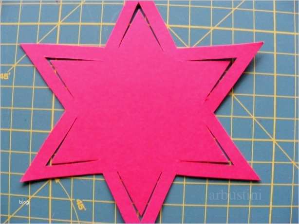 Stern Vorlage 6 Zacken Elegant Teelicht Stern Handmade Kultur