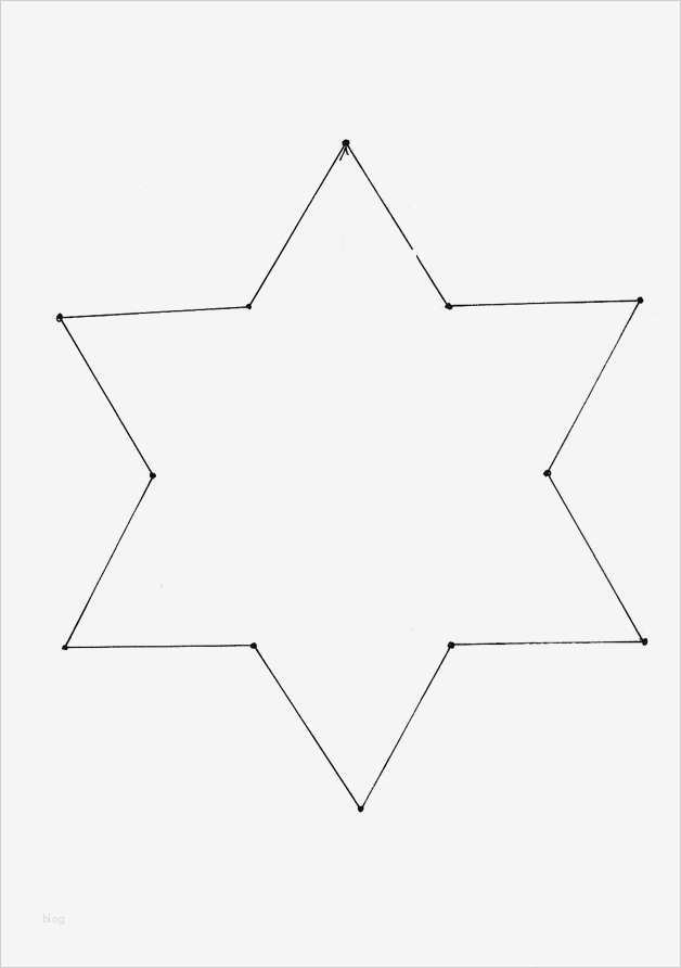 Stern Vorlage 6 Zacken Hübsch Vorlage Muster Stern Mit 6 Zacken Ausmalbilder Von Stern