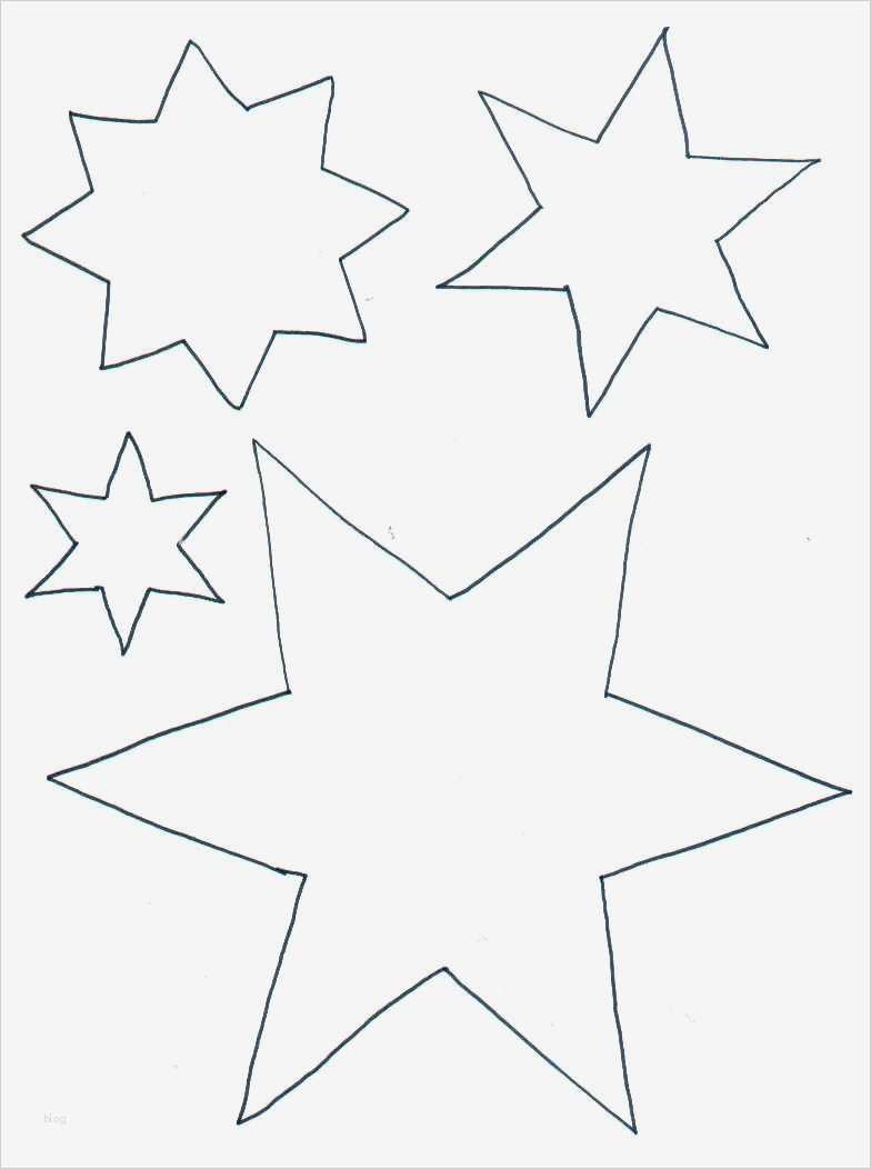 Stern Vorlagen Zum Basteln Schön Sternenmalvorlage