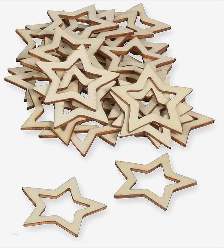 47 Erstaunlich Sterne Aus Holz Sägen Vorlagen Ideen 2 Stern aus Holz natur 30 Stck