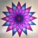 Sterne Basteln Vorlagen Kostenlos Wunderbar Blau Lila Stern 16 Zacken Sterne Aus Transparentpapier