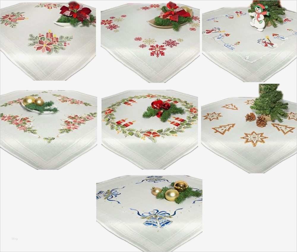 Sticken Vorlagen Weihnachten Erstaunlich Stickpackung Komplett Weihnachten Mitteldecke Sticken