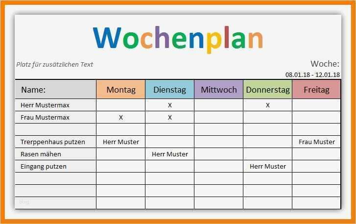 Stimmungsprotokoll Depression Vorlage Luxus 9 Wochenplanung Vorlage