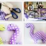 Stofftier Nach Vorlage Schönste Anleitung Dino Stofftier Nähen › Anleitungen Do It