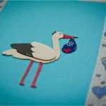 Storch Geburt Selber Basteln Vorlagen Großartig Karten Zur Geburt – Selbstgebatelt