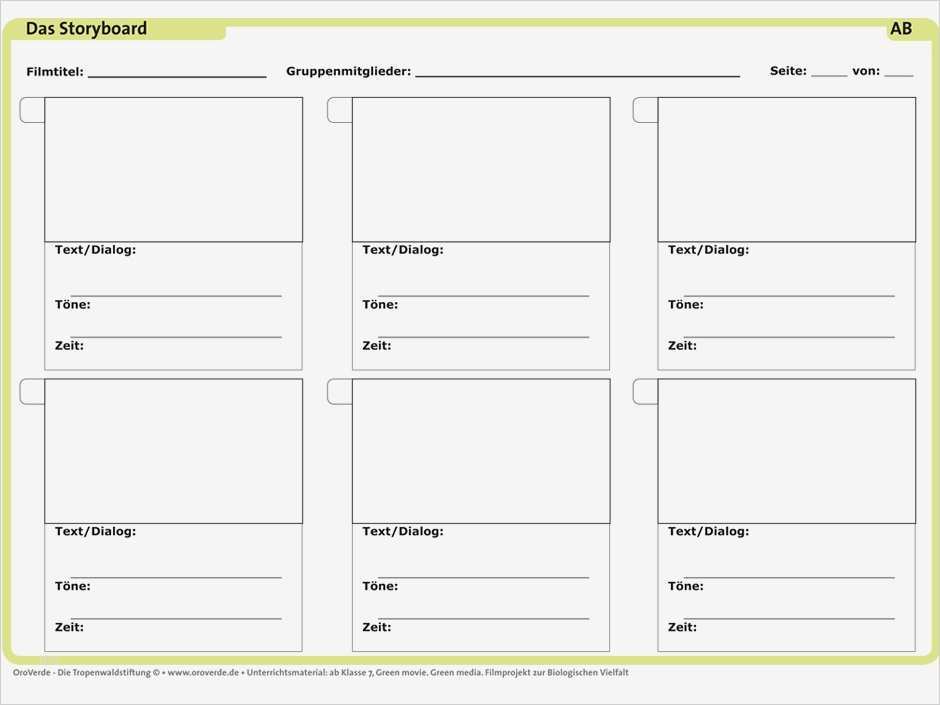 Storyboard Vorlage Zum Ausdrucken Neu Wie Mache Ich Ein Storyboard
