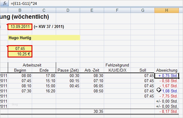 Stunden Vorlage Excel Neu atemberaubend Excel Stunden Gearbeitet Vorlage Fotos