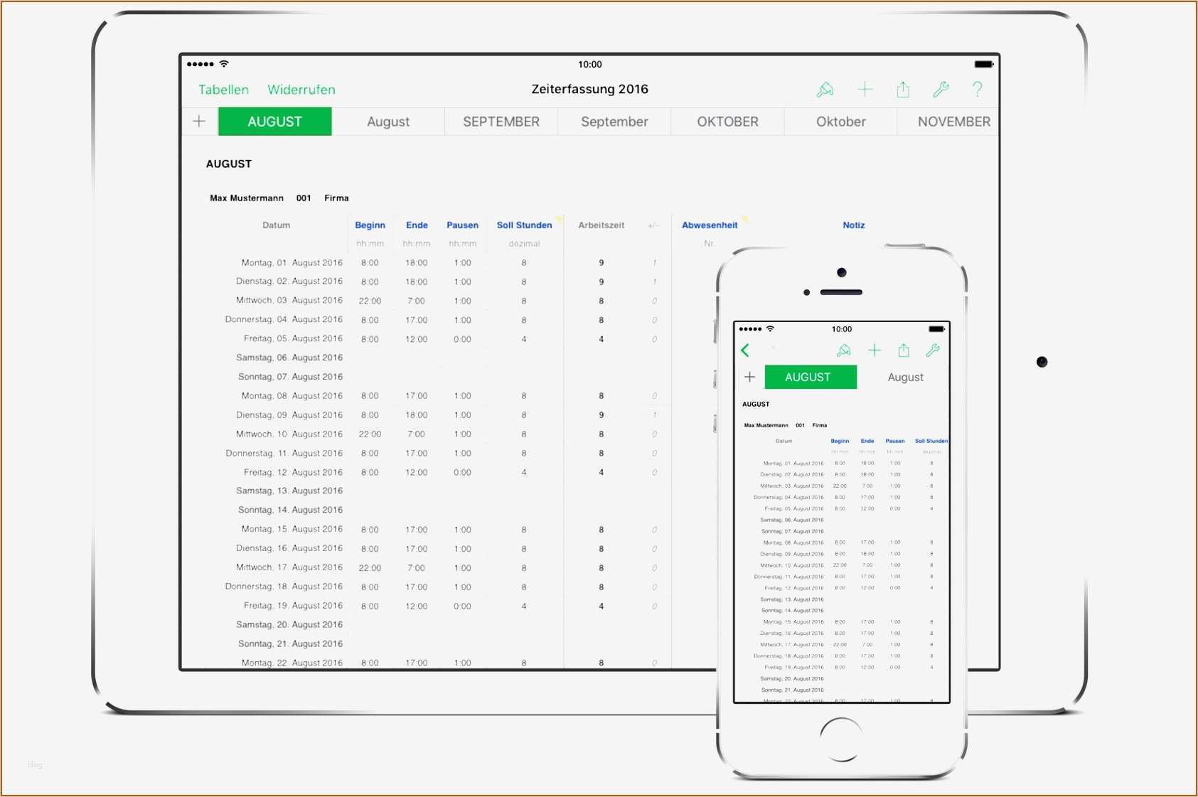 Stundenzettel Zeiterfassung Vorlage Erstaunlich 11 Vorlage Stundenzettel Vorlagen123 Vorlagen123