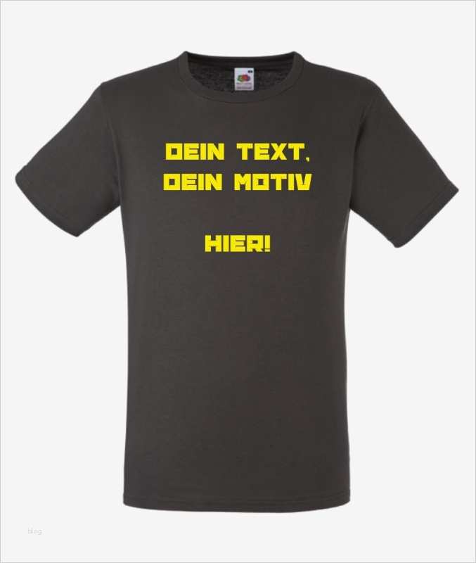 T Shirt Bedrucken Vorlage Cool Figurbetonte T Shirts Von Fruit Of the Loom Online Bedrucken