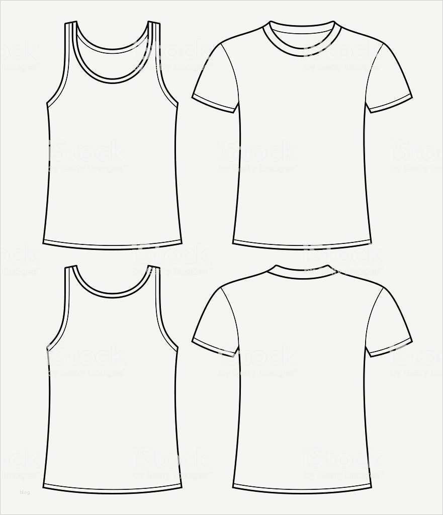 T Shirt Design Vorlage Wunderbar Camiseta Regata E Modelo De Frente E De Trás Vetor E