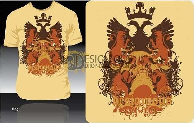 T Shirt Design Vorlagen Kostenlos Cool Kostenlose Vektor T Shirt Design