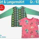 T Shirt Vorlagen Kostenlos Erstaunlich Kinder T Shirt & Kinderpullover Schnittmuster Und