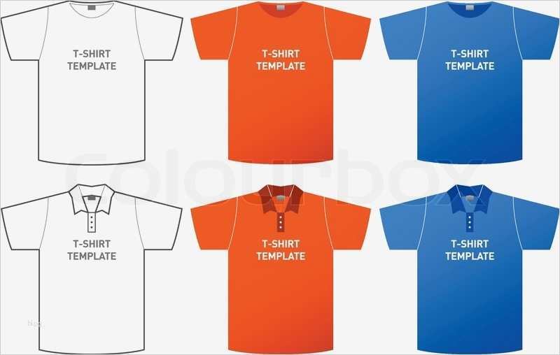 T Shirt Vorlagen Kostenlos Genial Satz Von Verschiedenen T Shirt Vorlagen Auf Weiß