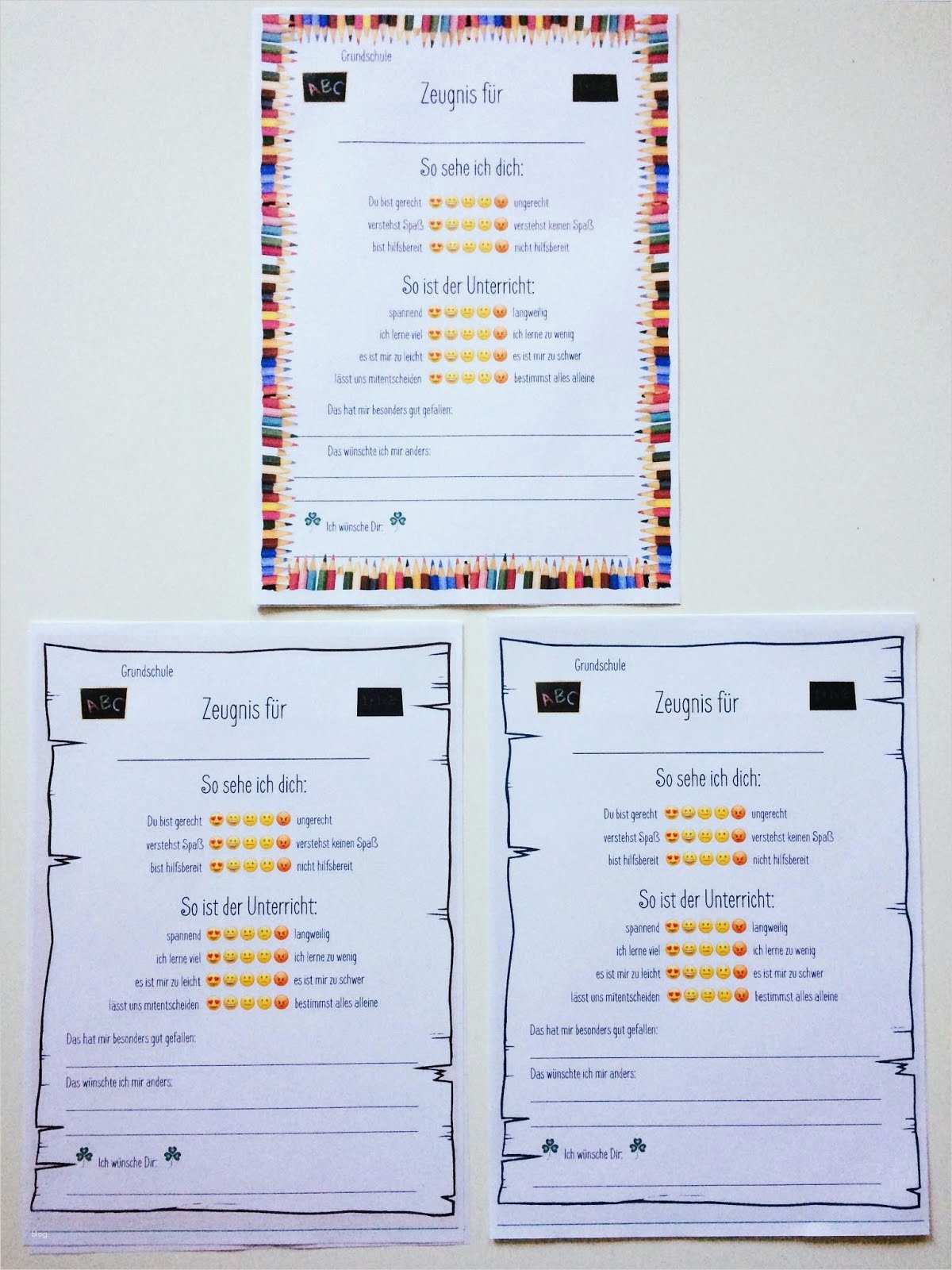 Tagebuch Klassenfahrt Grundschule Vorlage Einzigartig Zeugnis andersrum… Ein Zeugnis Für Den Lehrer