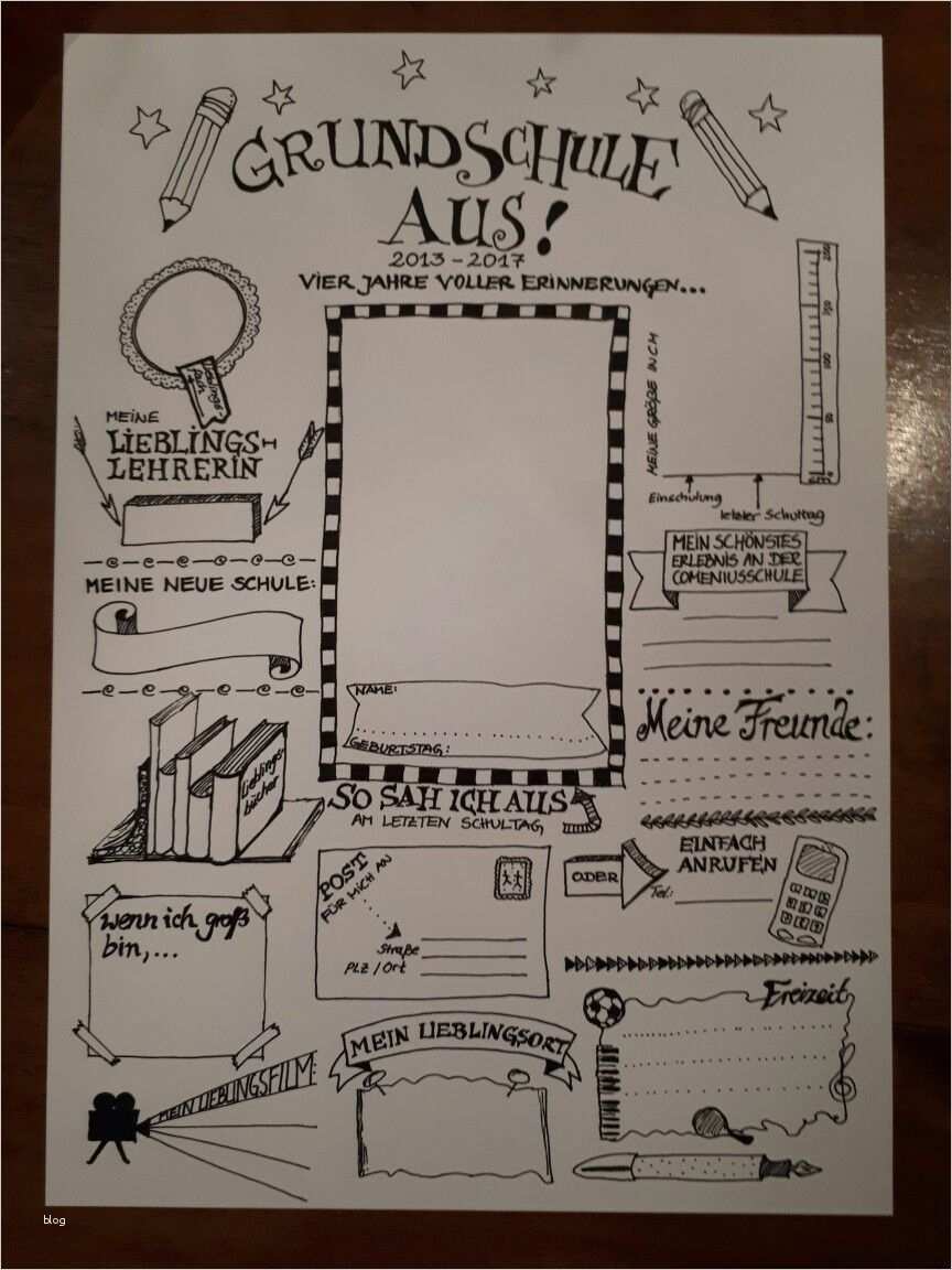 Tagebuch Klassenfahrt Grundschule Vorlage Erstaunlich Abschlussbuch Für Grundschule