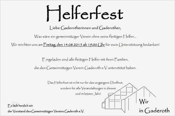 Tätigkeitsbericht Gemeinnütziger Verein Vorlage Erstaunlich Aktuelles Aus 2015 Gemeinnütziger Verein Gaderoth E V