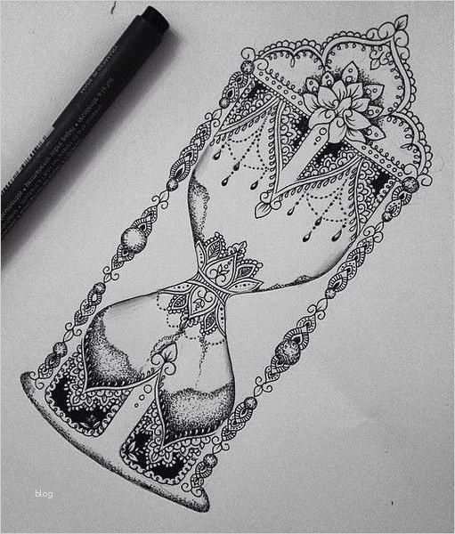 Tattoo Sanduhr Vorlage Erstaunlich Tattoo Sanduhr Mandala Ideen Drawing