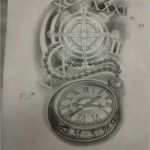 Tattoo Taschenuhr Vorlage Erstaunlich 787 Besten Tattoo Uhren Kompass Sanduhren Bilder Auf