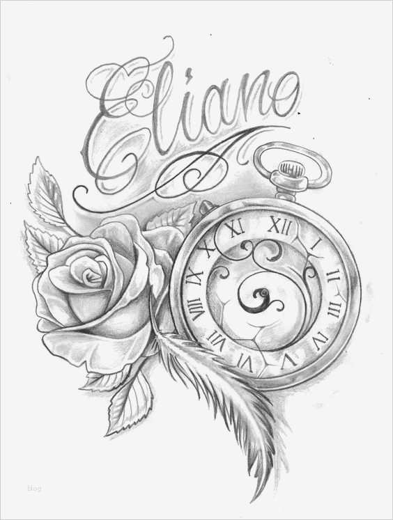 Tattoo Taschenuhr Vorlage Schön Papirouge Tattoo Zeichnungen