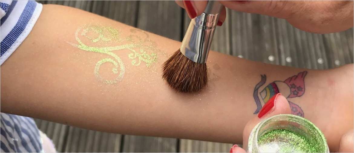 Tattoo Vorlage Selber Machen Online Fabelhaft Glitzer Tattoos Für Kinder Zum Selber Machen Im Handumdrehen