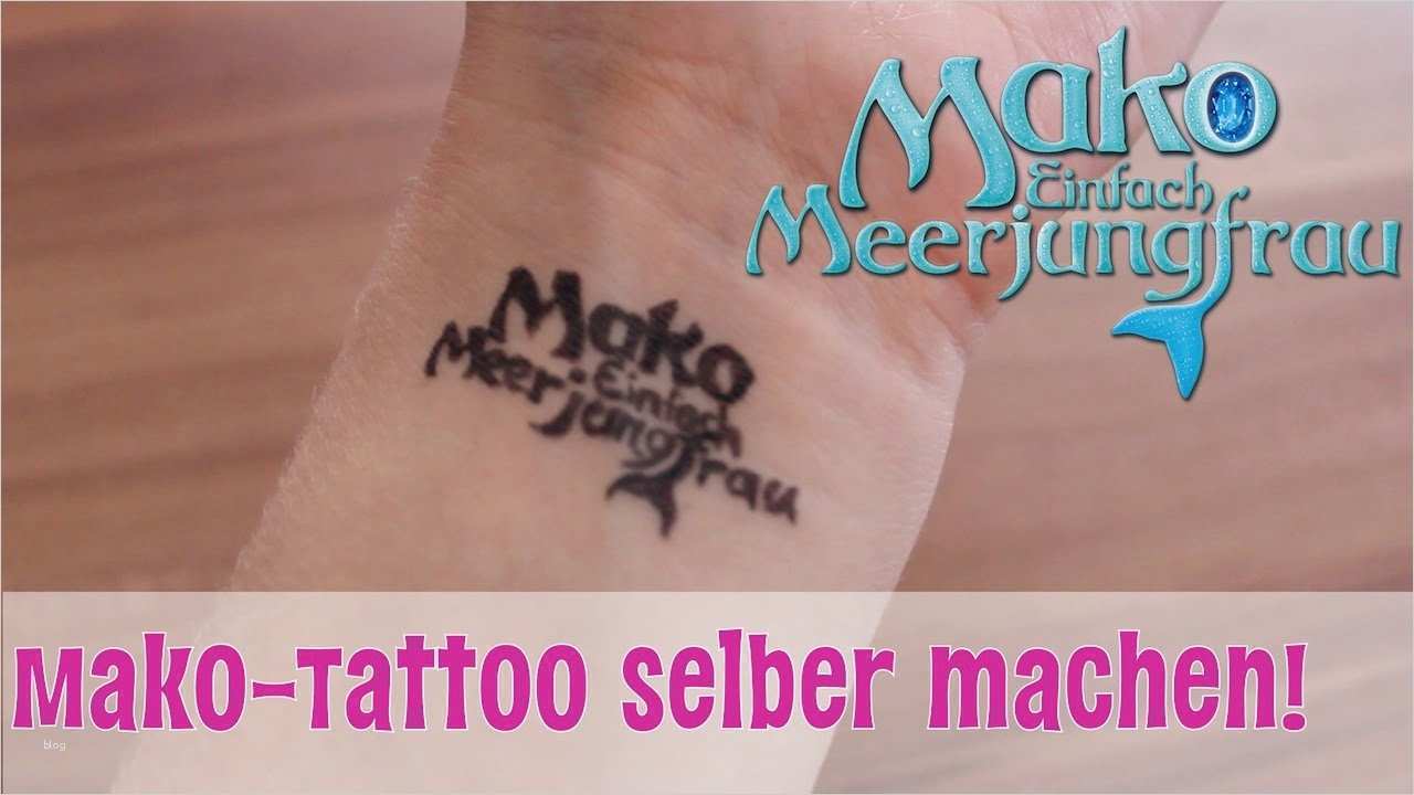 Tattoo Vorlage Selber Machen Online Fabelhaft Mako Tattoo Selber Machen Mako Einfach Meerjungfrau