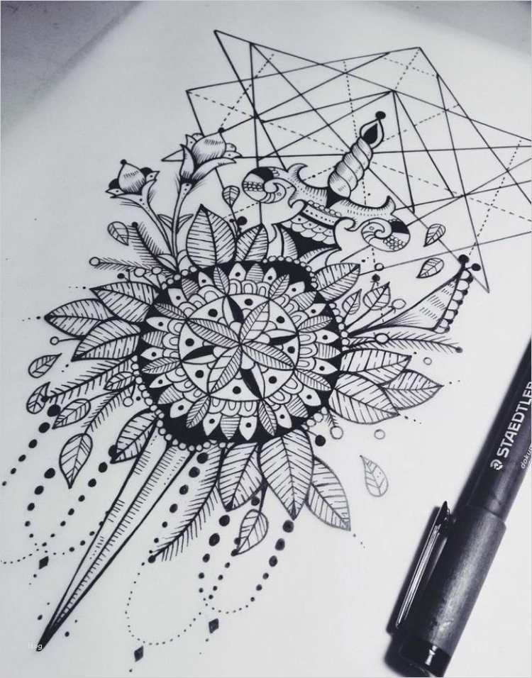 Tattoo Vorlagen Zeichnungen Bewundernswert Mandala Tattoo 18 Magische Motive Und Ihre Bedeutung
